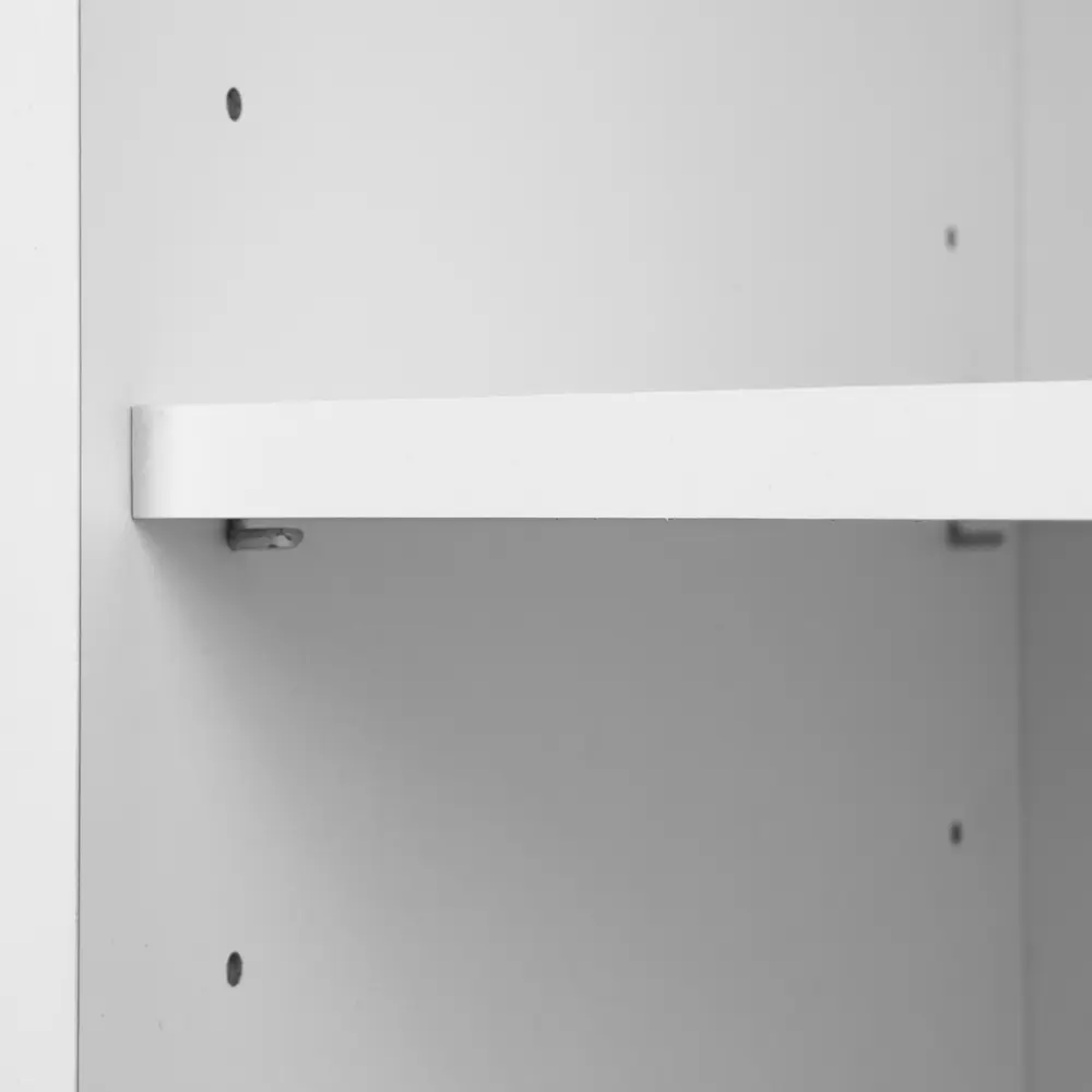 Каркас навесной угловой 60x70x60 см, ЛДСП, цвет белый DELINIA STLM-2046917 - Вид №2