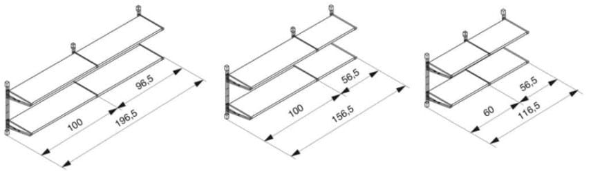 Односторонняя настенная витрина Caimi Brevetti Сократ ARCH-00124130 - Вид №5