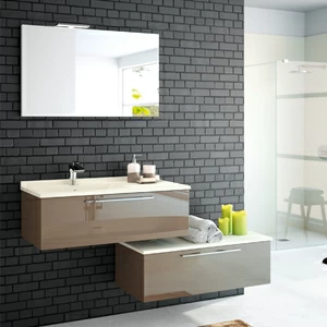 Комплект мебели для ванной KIMC1509090GBL Ambiance Bain Akido Collection