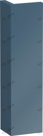 LC589904747 L-Cube Доборная планка для шкафчика L-Cube Каменно-синий глянцевый лак Duravit