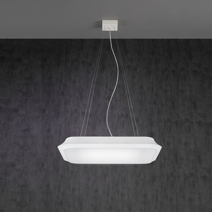 055815 Люстра квадратная Ole! Cloud Santreyd