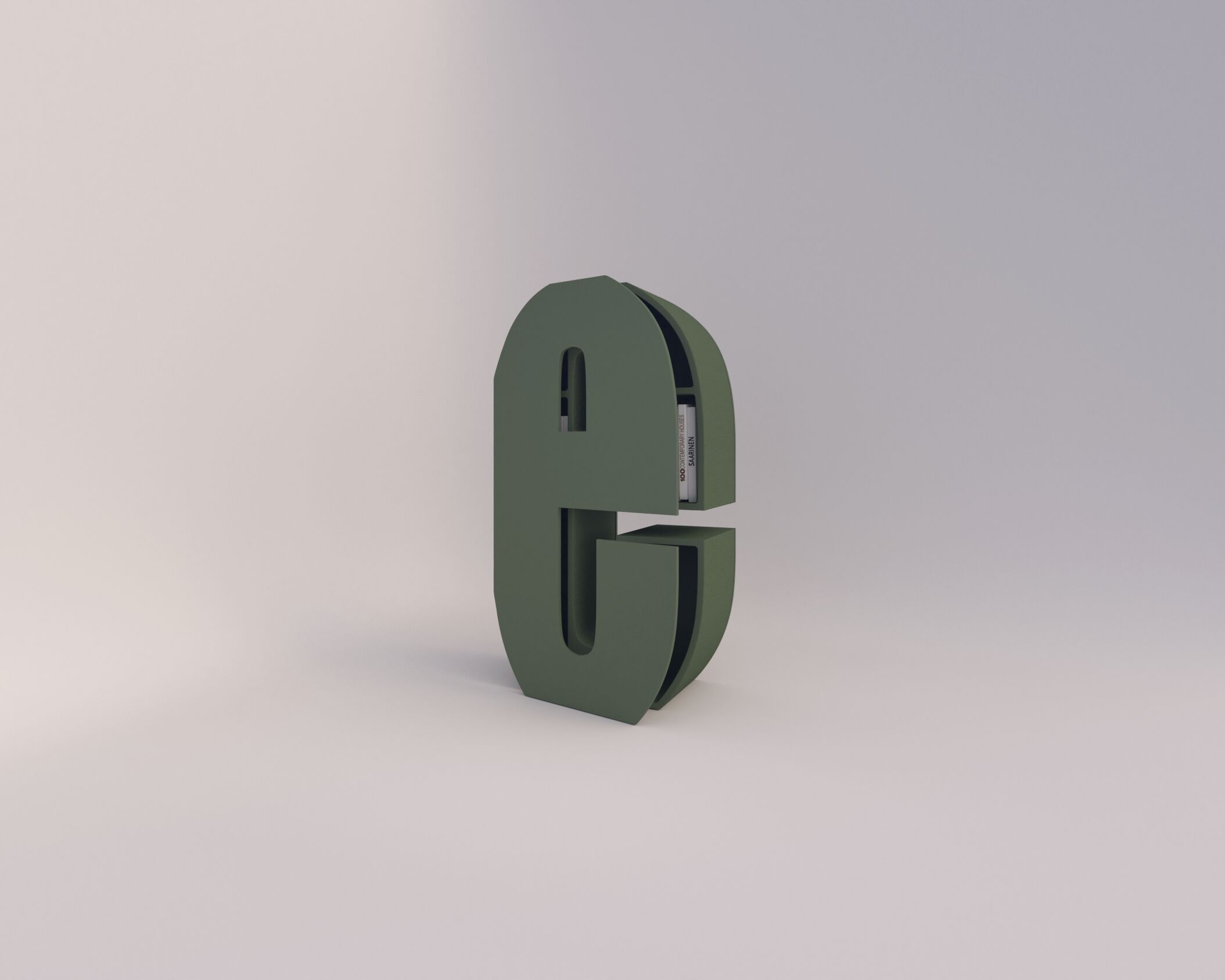 Мебель контейнеры в бетонной конструкции Voltan 555 ARCH-00021949 - Вид №73