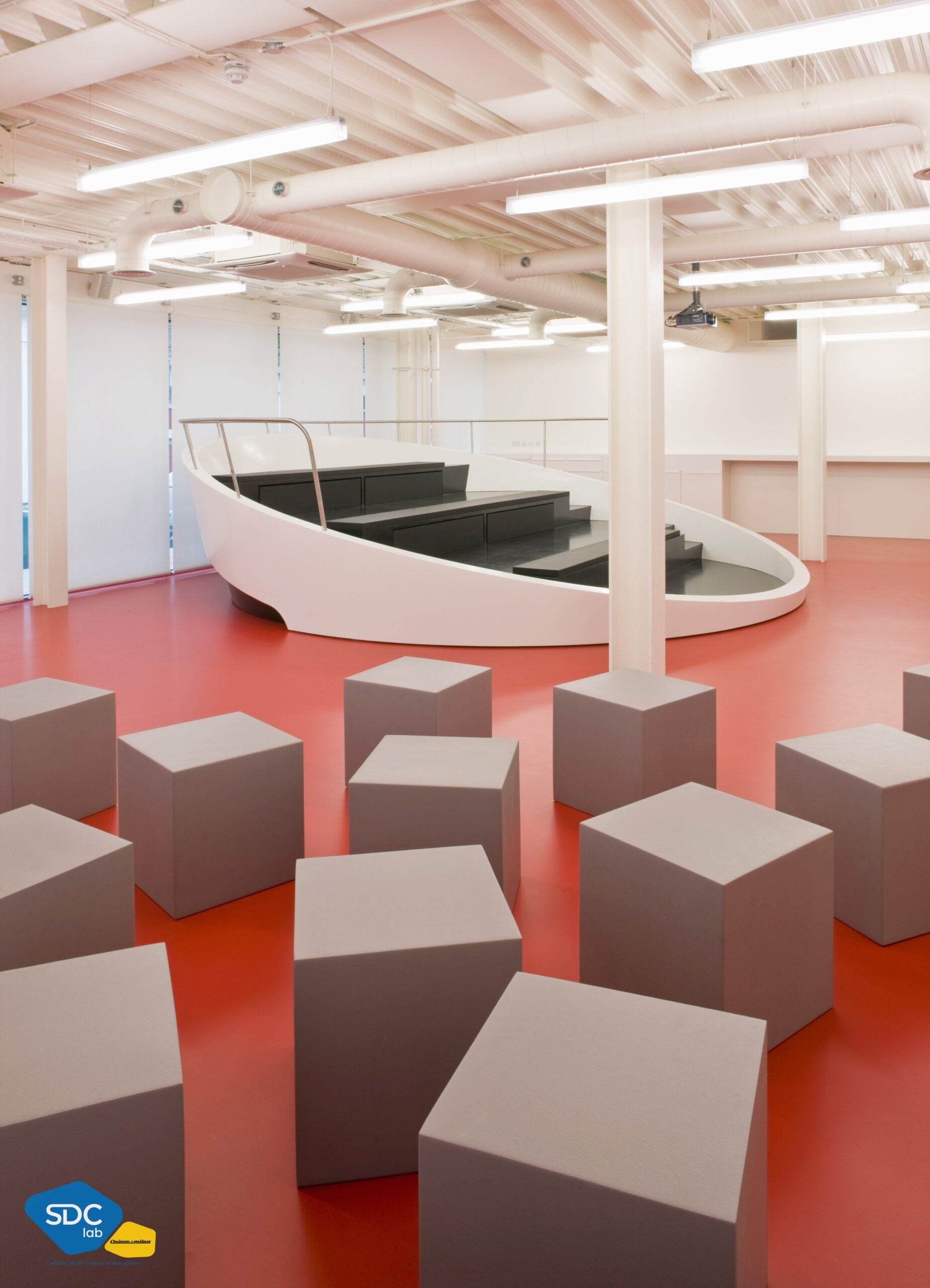 Модульный квадратный пуф из пены QM Quinze & Milan Квадратная и прямая ARCH-00143516 - Вид №8