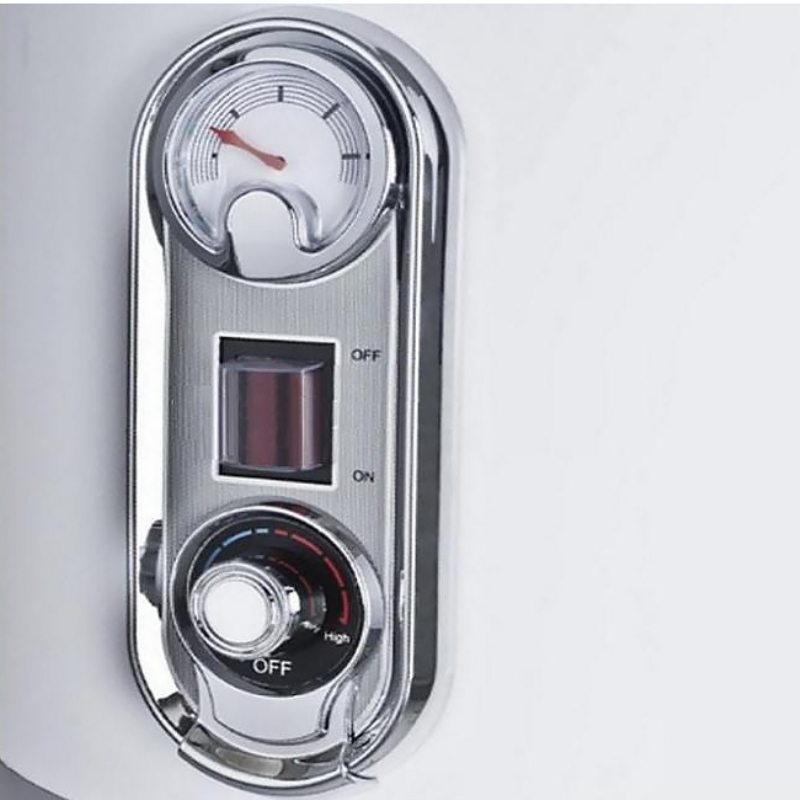 Водонагреватель электрический накопительный Praktik THERMEX 30л нержавеющий белый вертикальный 30-V PRAKTIK30V - Вид №3