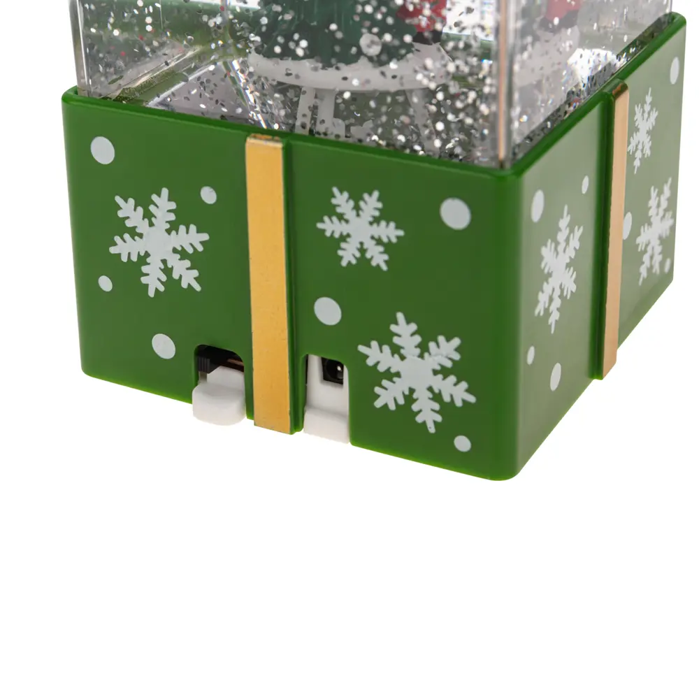 89380293 Электрогирлянда - фигура Подарок для дома 2 лампы 19 см зеленый STLM-1324610 Santreyd  - Вид №3