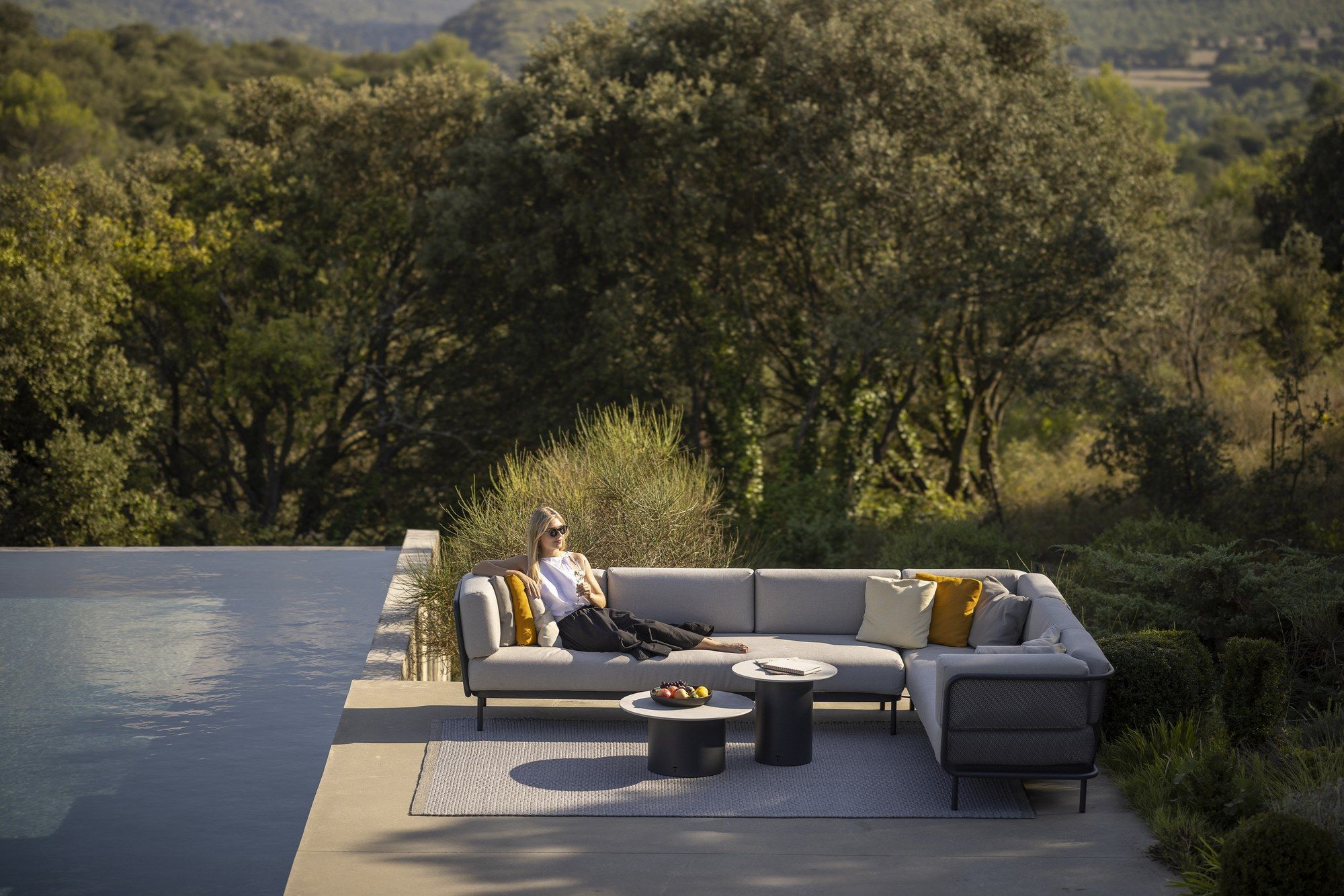 Тканевый модульный садовый диван Todus Baza ARCH-00073566 - Вид №13