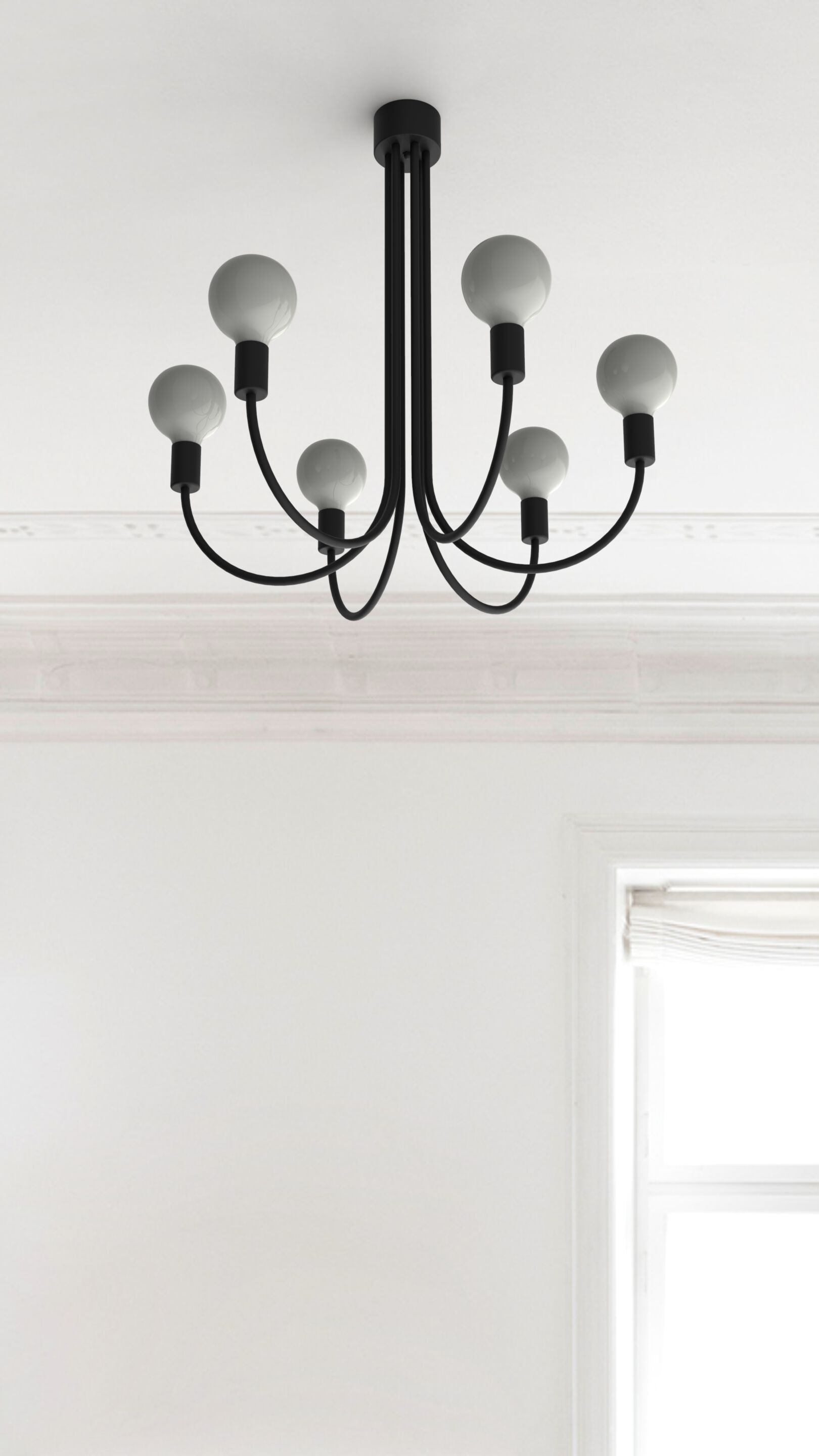 Светодиодный потолочный светильник с фиксированной рукояткой WayPoint люстра ARCH-00005172 - Вид №5