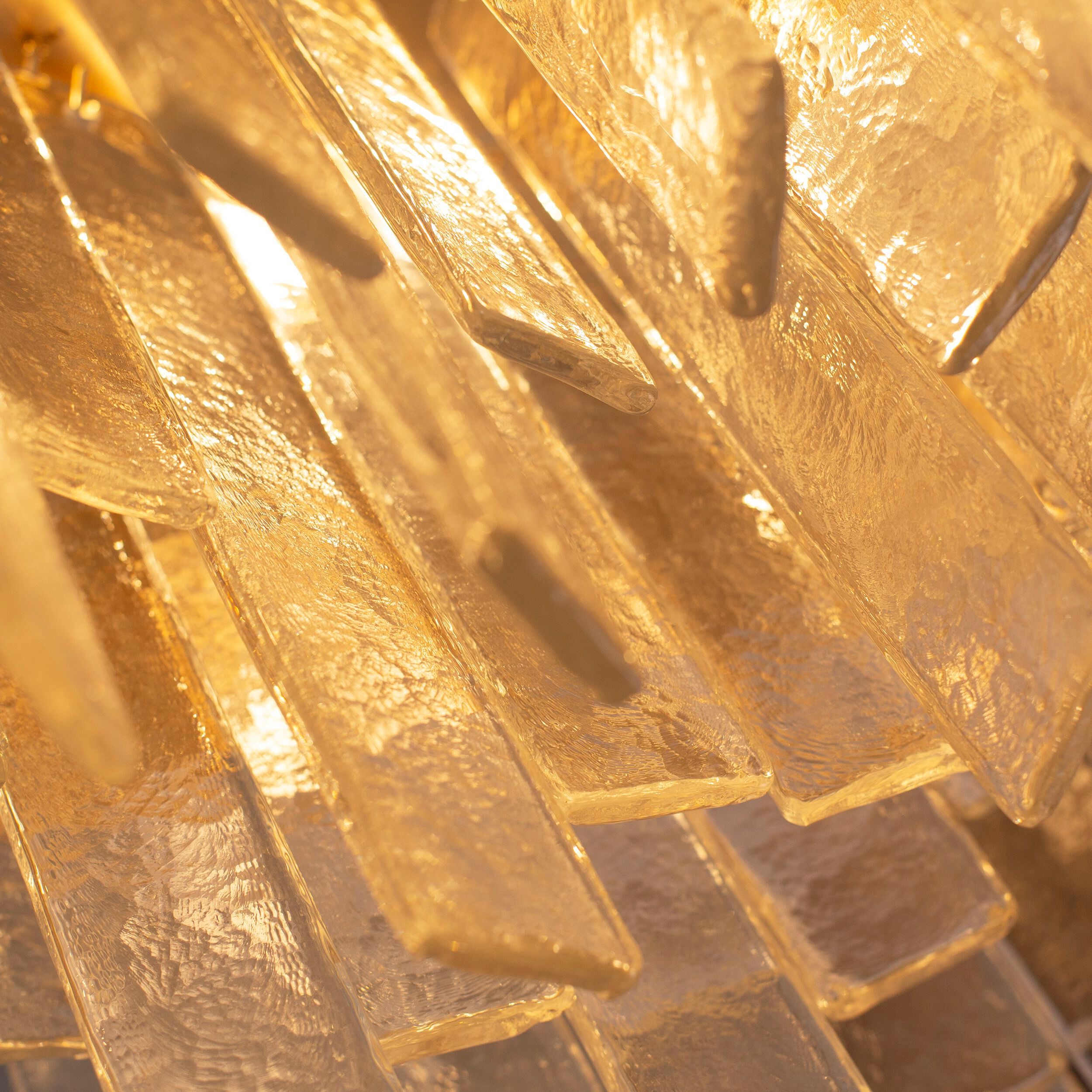 Стеклянный светодиодный потолочный светильник MULTIFORME Cosmopolitan ARCH-00061123 - Вид №3