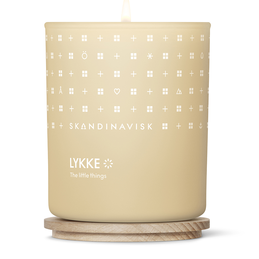 SK20108 Свеча ароматическая lykke с крышкой, 200 г (новая) S K A N D I N A V I S K  - Вид №3