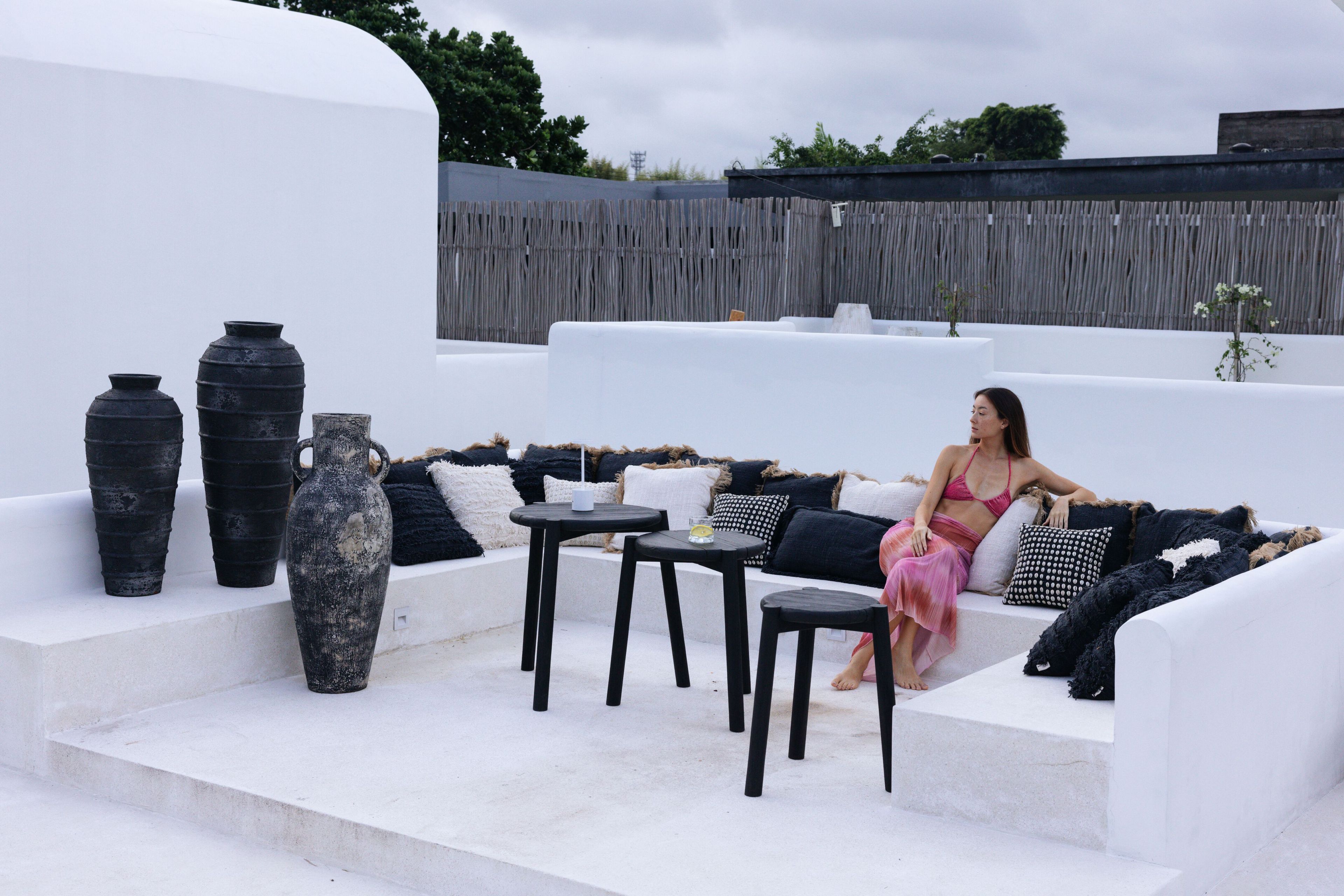 Высокий садовый стол из тикового дерева cbdesign Lem ARCH-00138080 - Вид №6