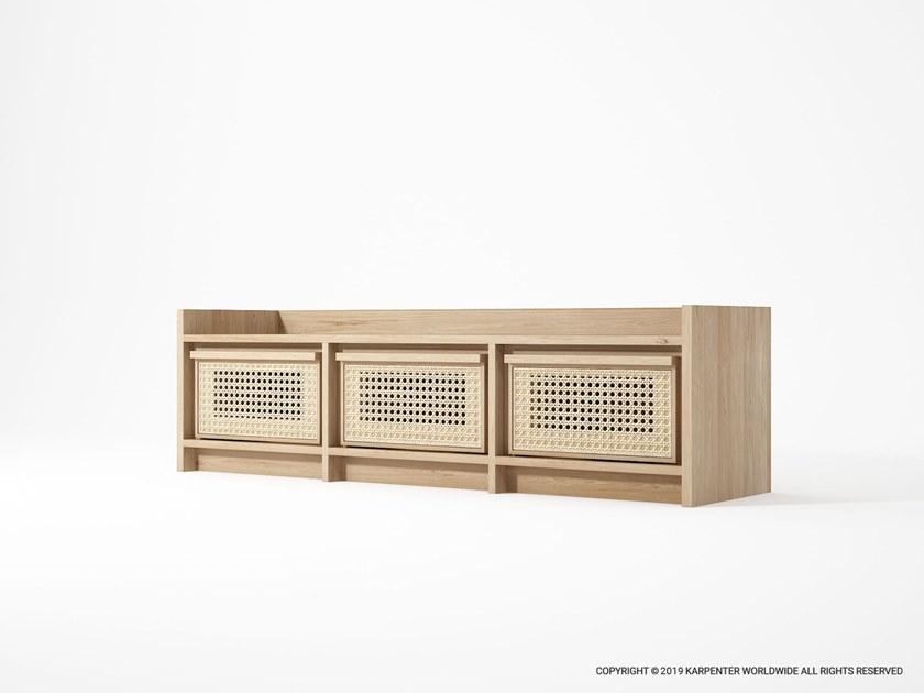 KARPENTER Тумба под телевизор из массива дерева Roots sun-id-1351100 - Вид №1