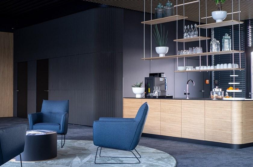 BUXKIN Акустическая стеновая ткань из переработанной кожи Ribbed sun-id-1415808 - Вид №3