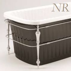 Ванна из литьевого мрамора MIGLIORE OLIVIA Console ML.OLV-40.102 на консоле, 174 х 80 х 66 см sun-id-684823 - Вид №4