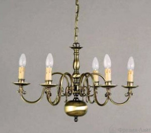 Orion LU 1235/6 Patina STILLUSTER FLÄMISCH люстра подвесная