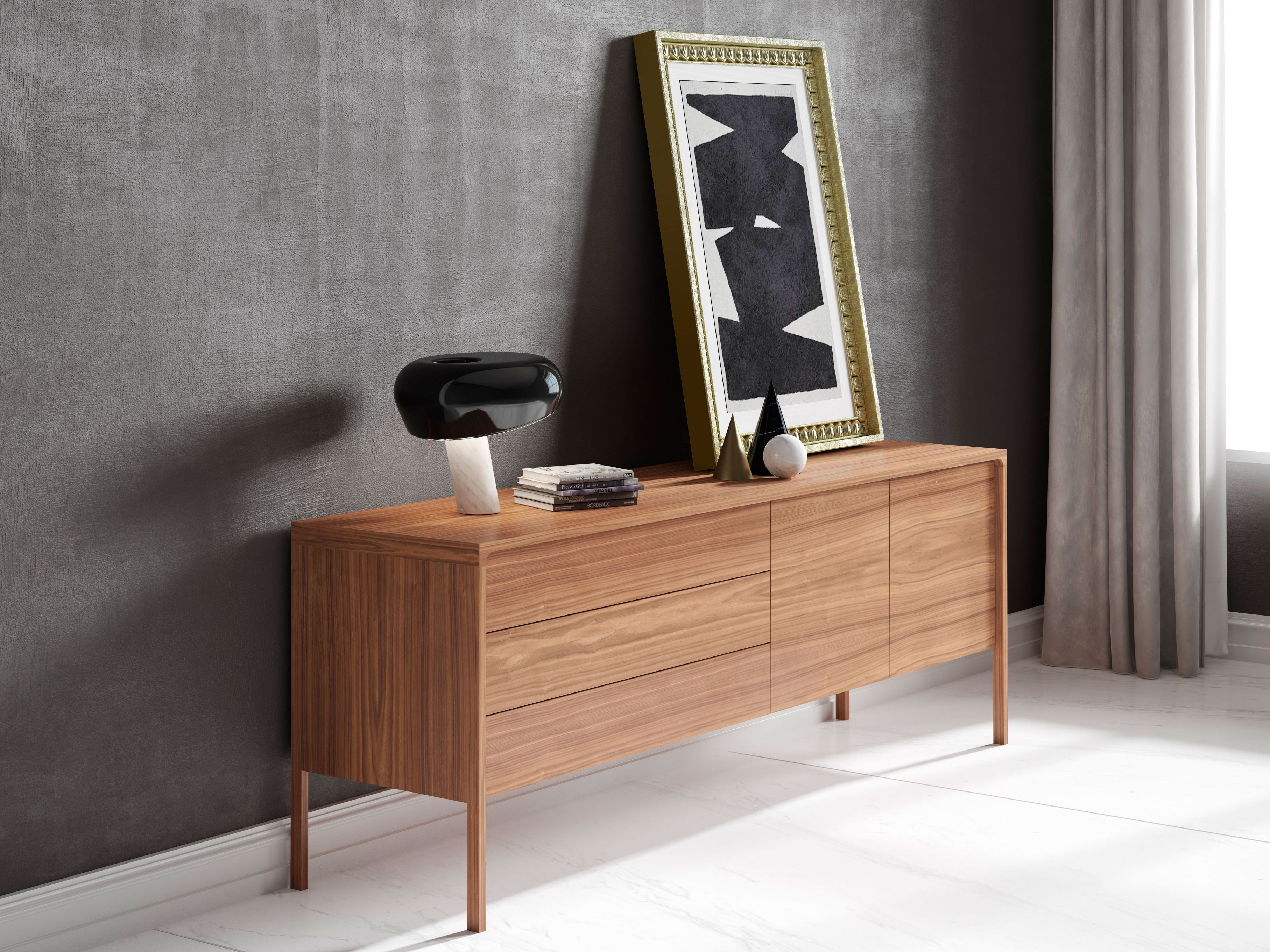 Деревянный шкаф с распашными дверями Punt Tactile ARCH-00078397 - Вид №7