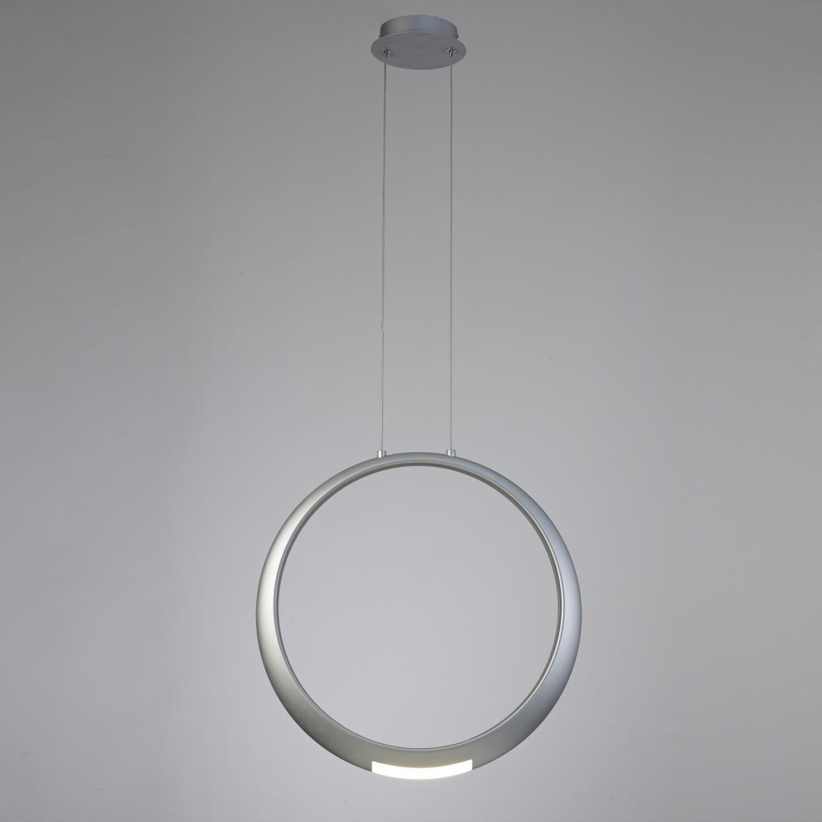 066531 Подвесной светильник серебряный Mantra Ring - Вид №12
