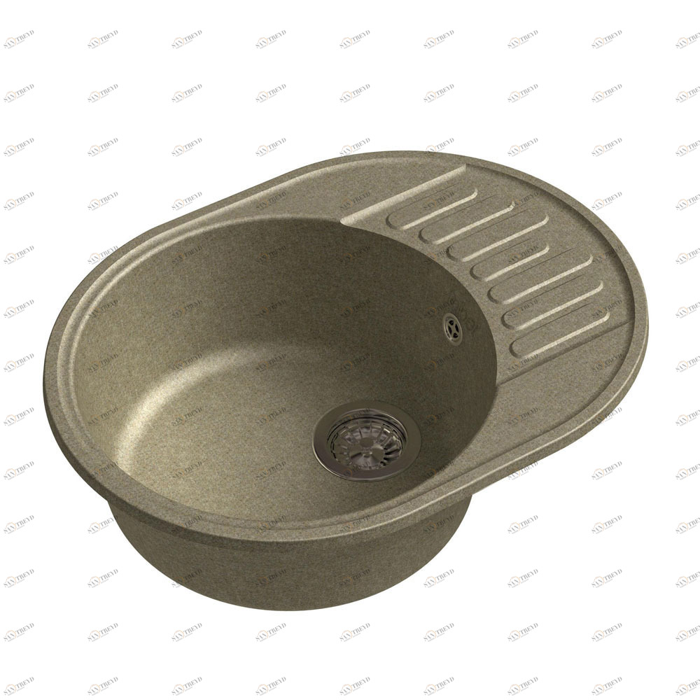 RQ34 топаз Мойка кухонная прямоугольная Raiber 