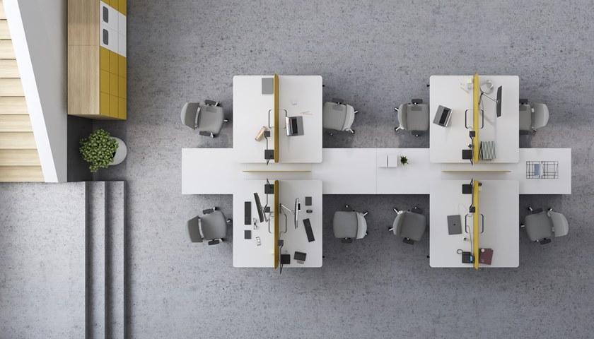 ESTEL GROUP Несколько рабочих станций со встроенной полкой sun-id-1499039 - Вид №4