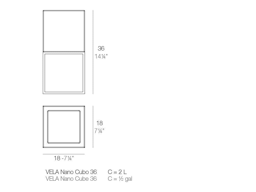 Сеялка из полиэтилена Vondom ARCH-00144361 - Вид №10