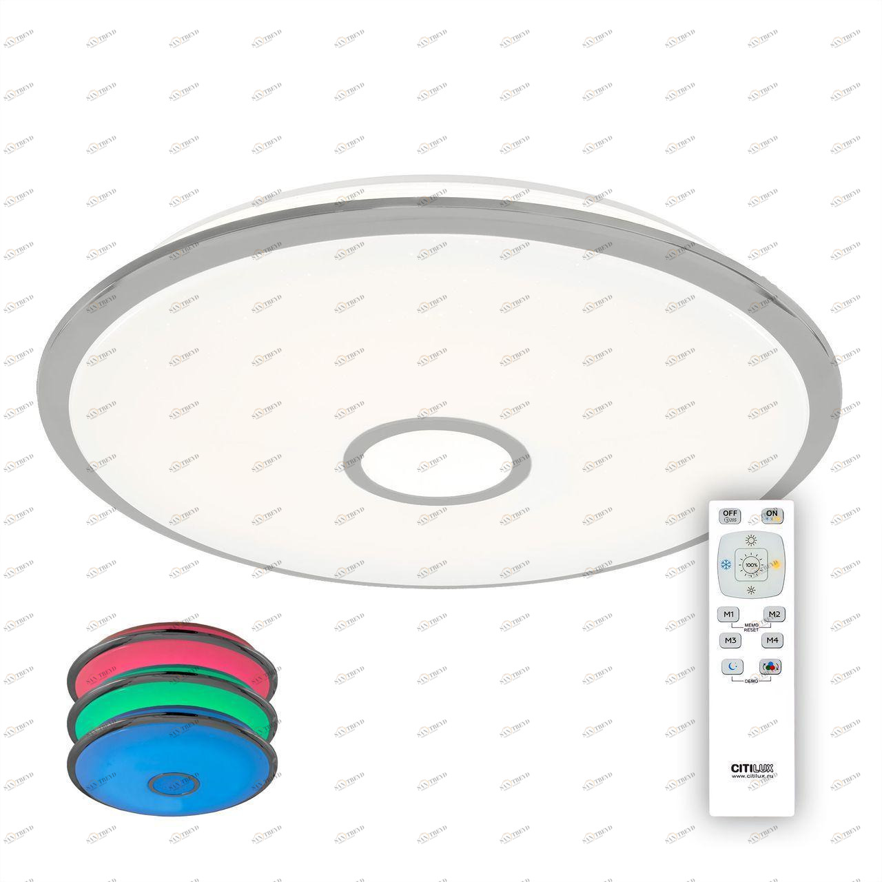 Потолочный светодиодный светильник Citilux СтарЛайт CL703140mRB CITILUX ДИЗАЙНЕРСКИЕ 277068 Белый 