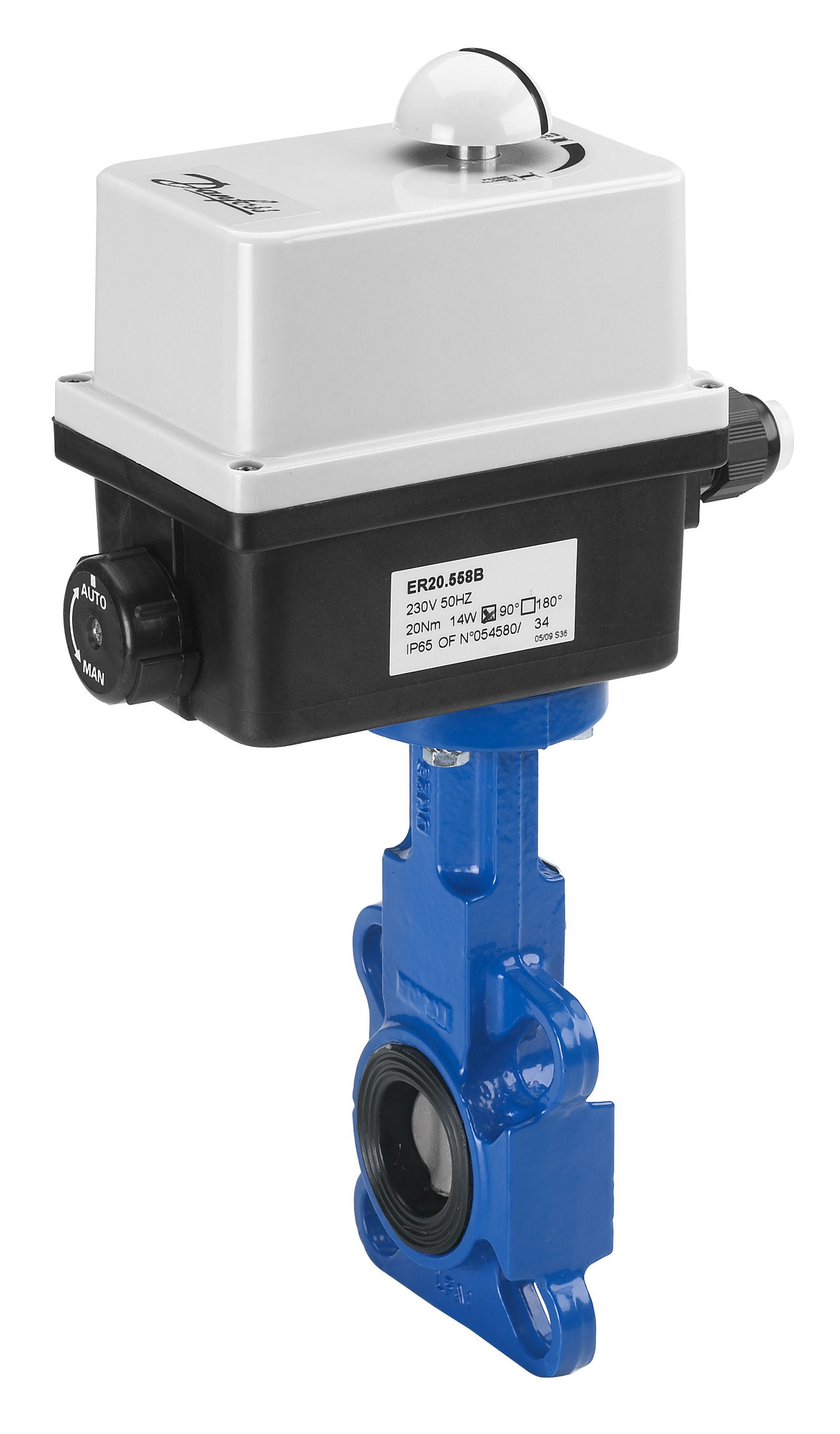 Danfoss VFY-WA VFY-WA PN16 DN250 CI/EP/EPDM 230V 065B8447  - Вид №90