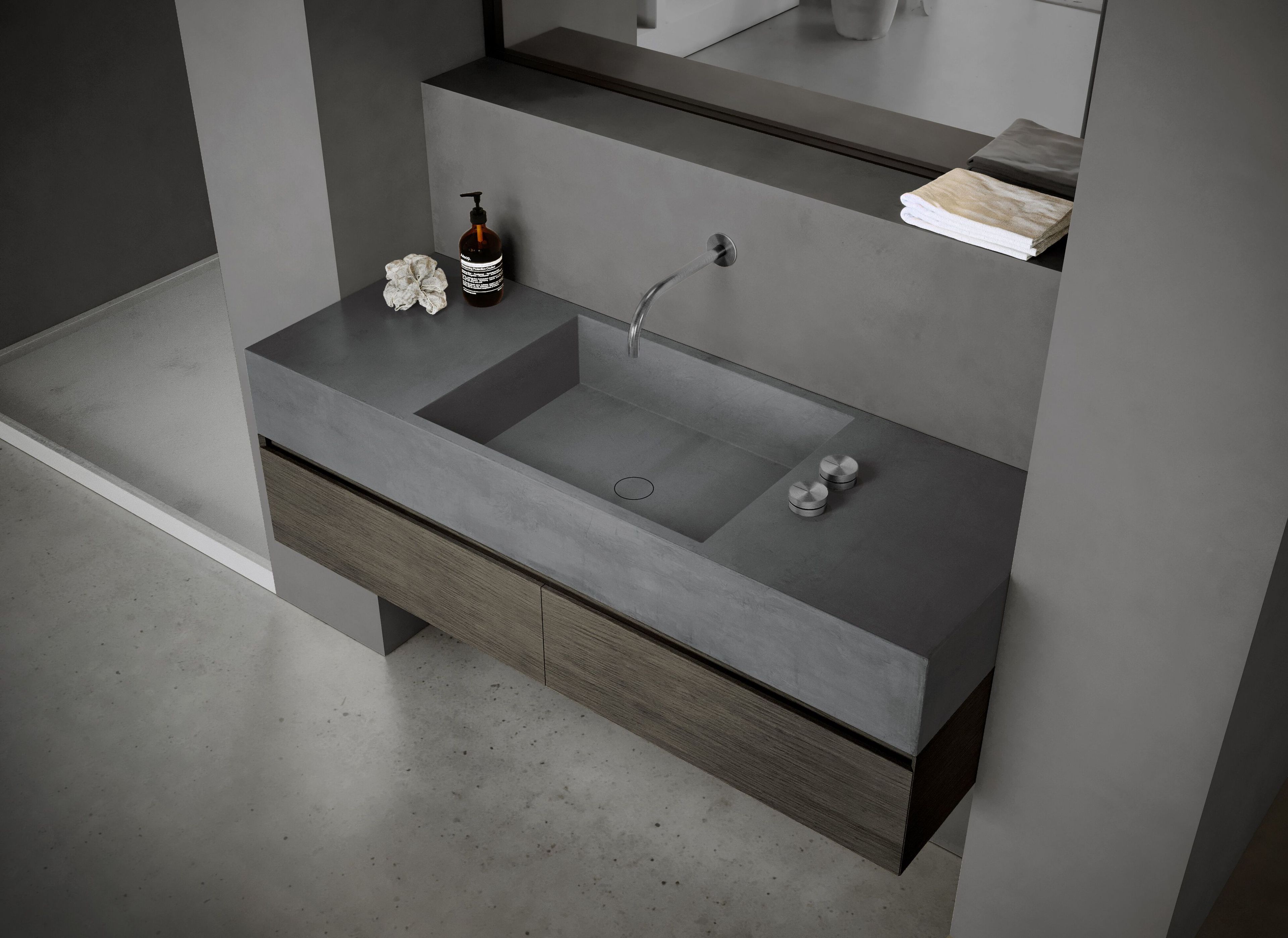 Прямоугольный подвесной одиночный умывальник COCOON Maison ARCH-00045271 - Вид №17