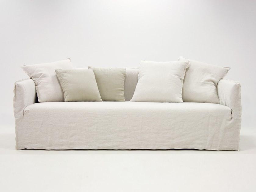 CREARTE COLLECTIONS 3-х местный тканевый диван со съемным чехлом Tamarindo contemporain 94 - Вид №1