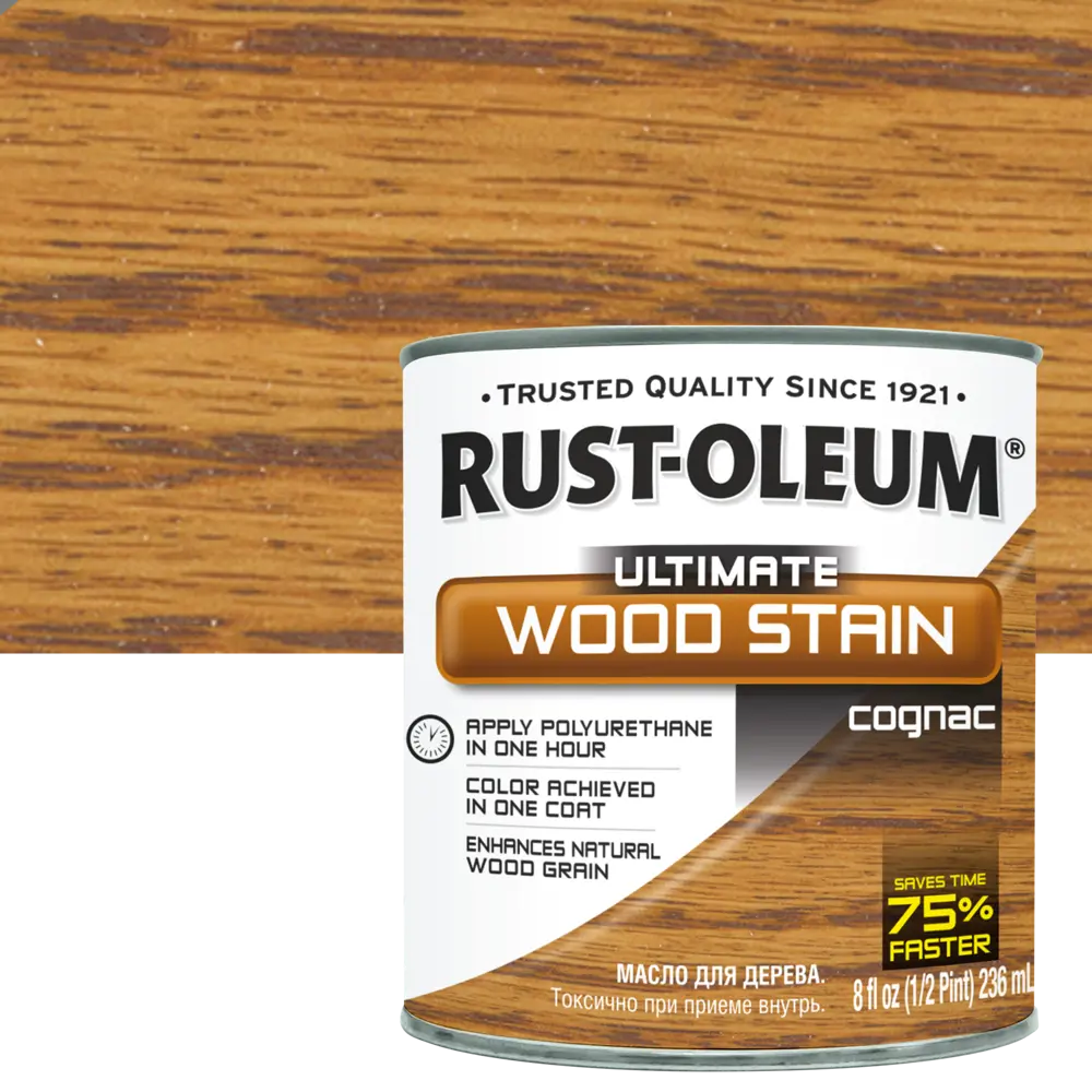 Масло тонирующее Ultimate цвет коньяк 0.236 л 82482943 STLM-2023603 RUST-OLEUM 