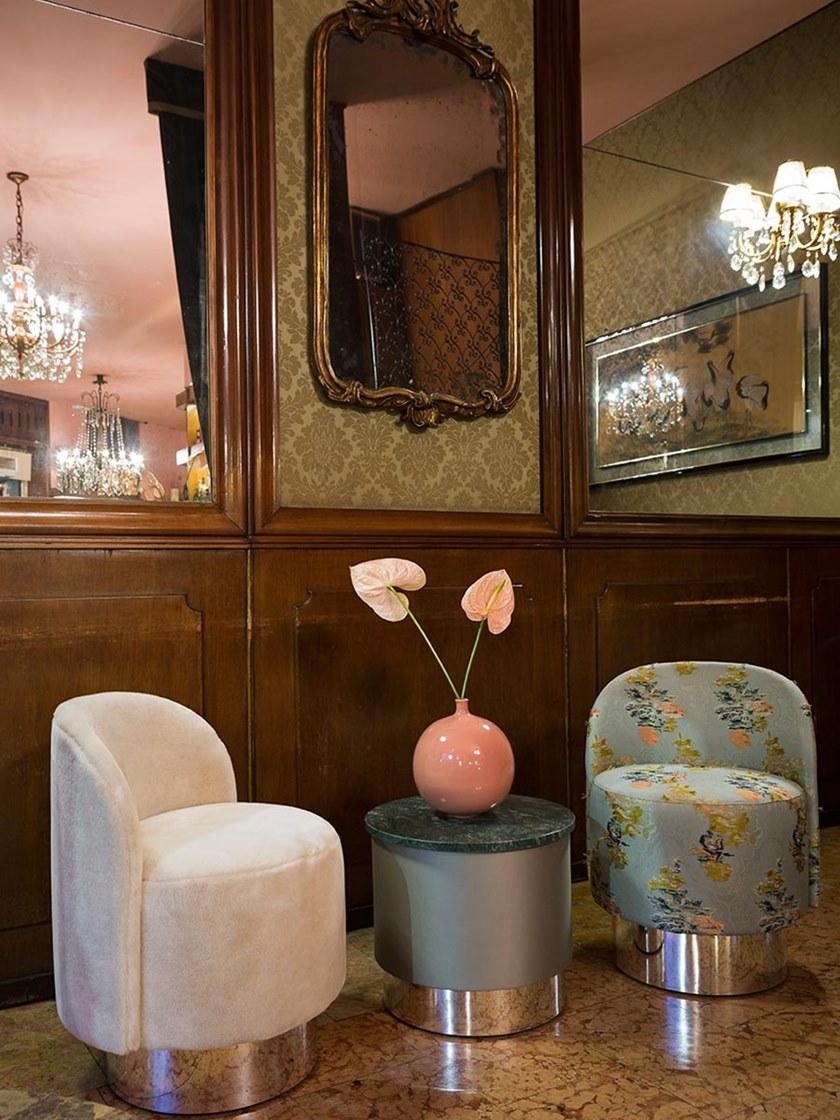 Tacchini Круглый журнальный столик из мрамора Pastilles sun-id-1345311 - Вид №8