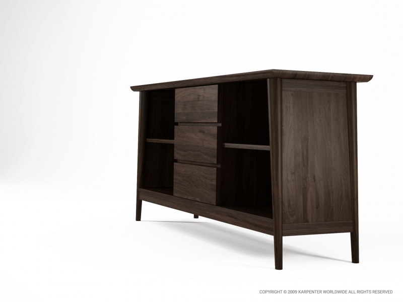 125_298 Комод 3 ящика 4 отделения Karpenter Vintage - Вид №2