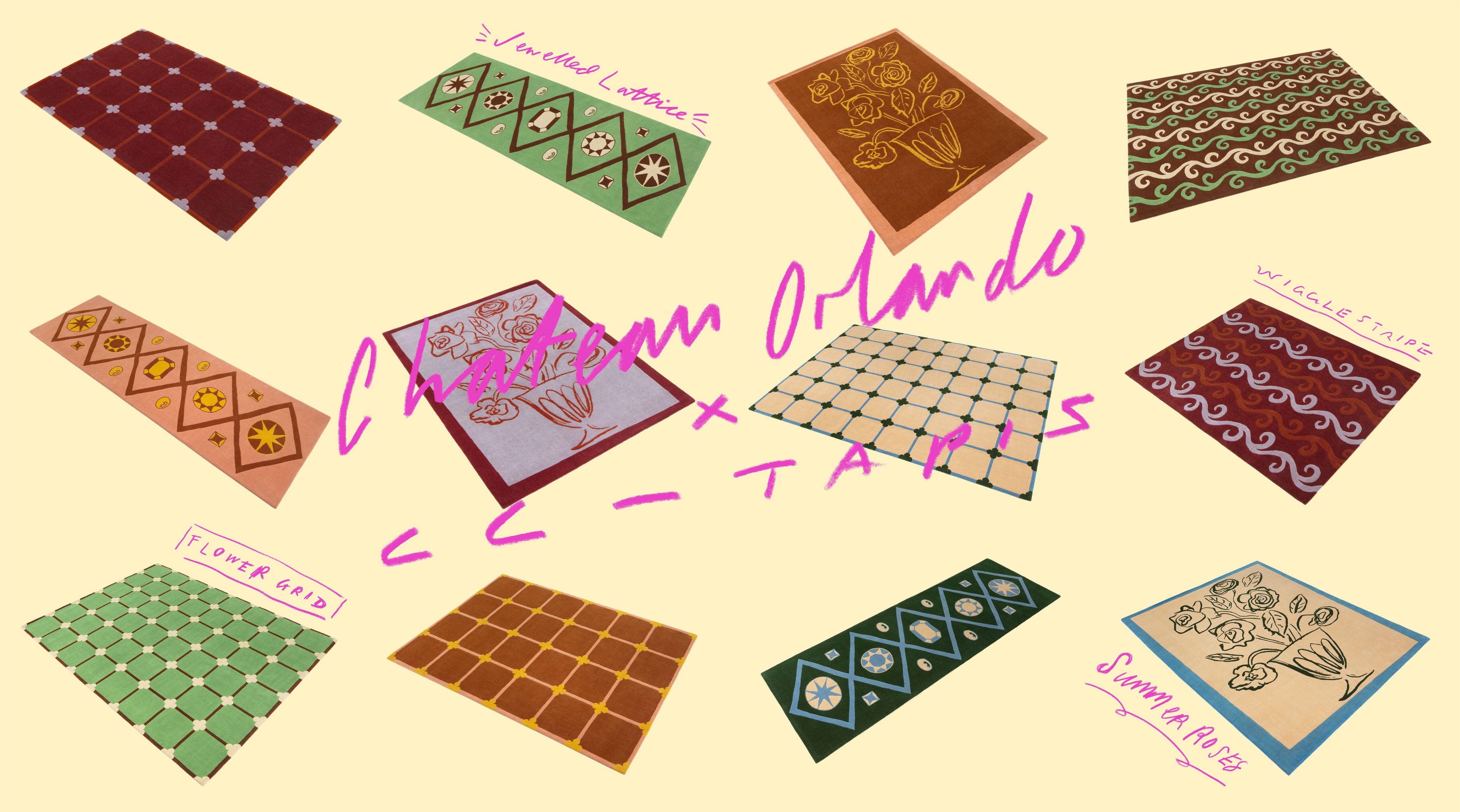 Шерстяной ковер ручной работы cc-tapis Chateau Orlando ARCH-00025220 - Вид №3