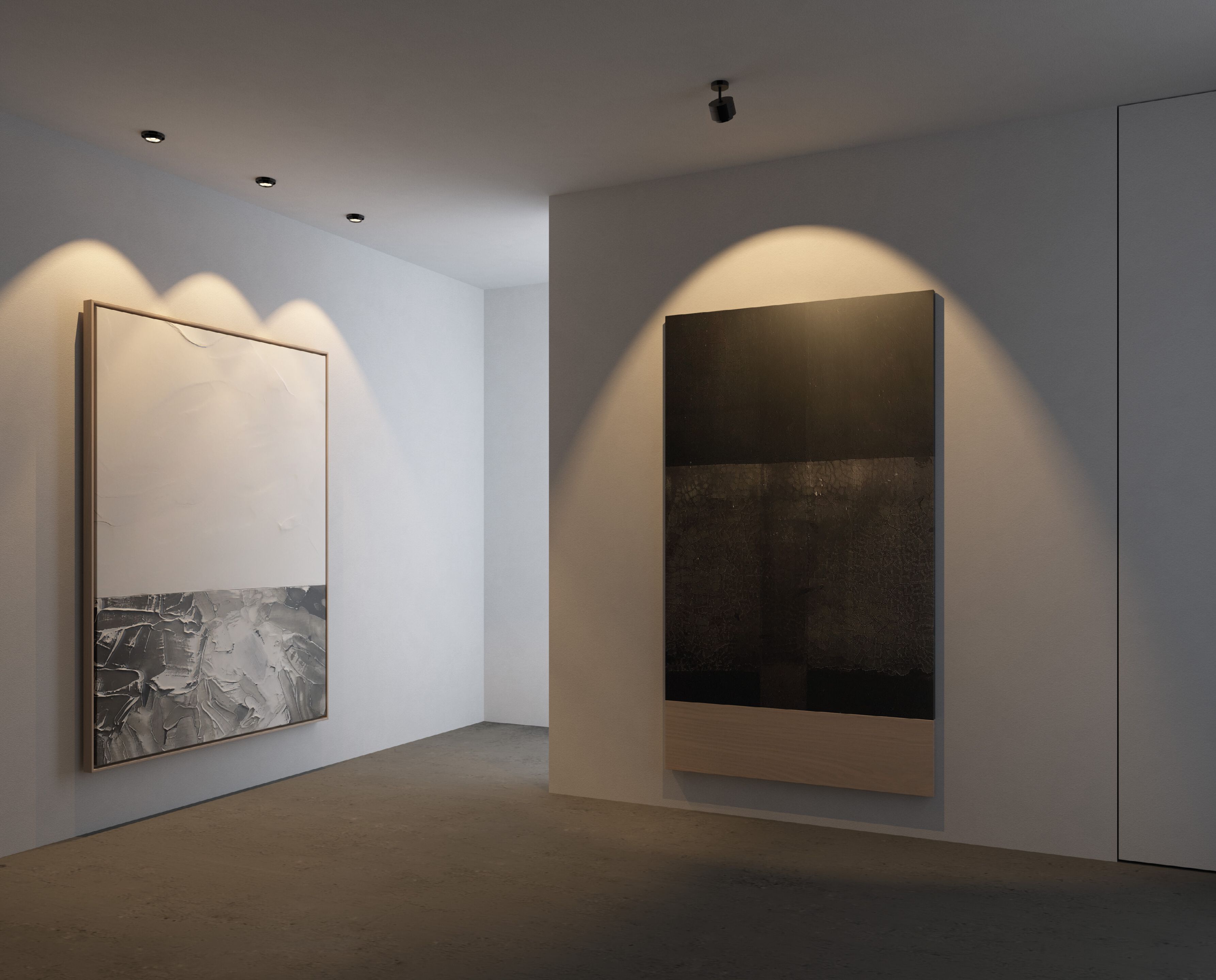 Потолочный алюминиевый полутемный светодиодный прожектор Letroh поверхность ARCH-00066850 - Вид №2