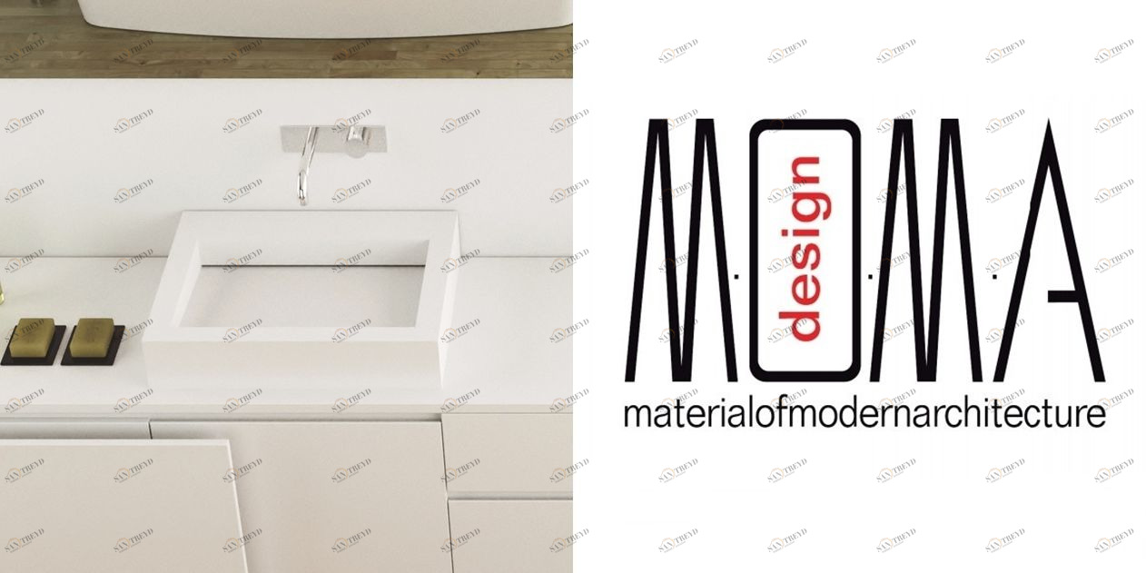 TP751085 Накладная раковина на столешницу  овальная MOMA Design 