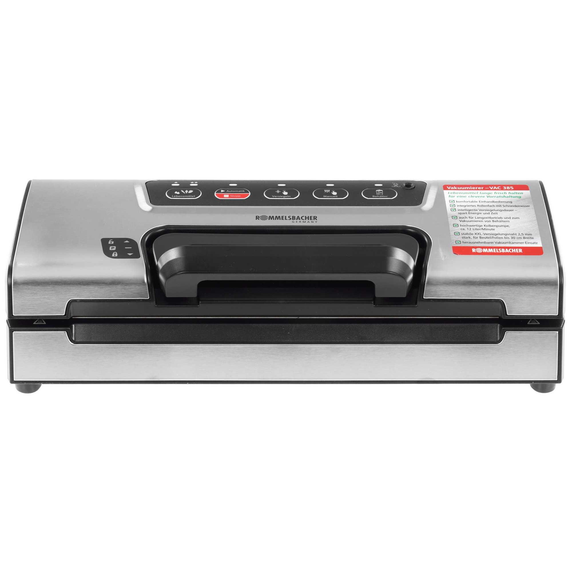9056318 Вакуумный упаковщик Rommelsbacher VAC 385 STDN-0065250 - Вид №2