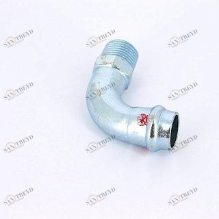 Угол пресс-H оцинкованная сталь 18 х 1/2' IBP PC4001G0180400