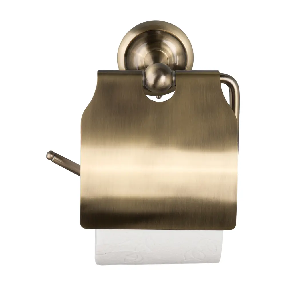 Держатель для туалетной бумаги Verran Antico цвет латунь STLM-2022394 - Вид №1