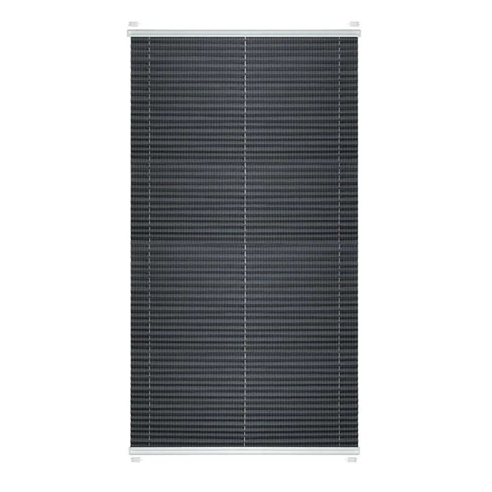 Штора плиссе 65x170 см жаккард графитовая 89411371 STLM-2107419 Santreyd 