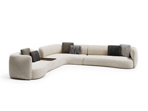 Модульный тканевый диван