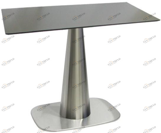 Vela Arredamenti Прямоугольный стол из нержавеющей стали Rondocono sun-id-1440672