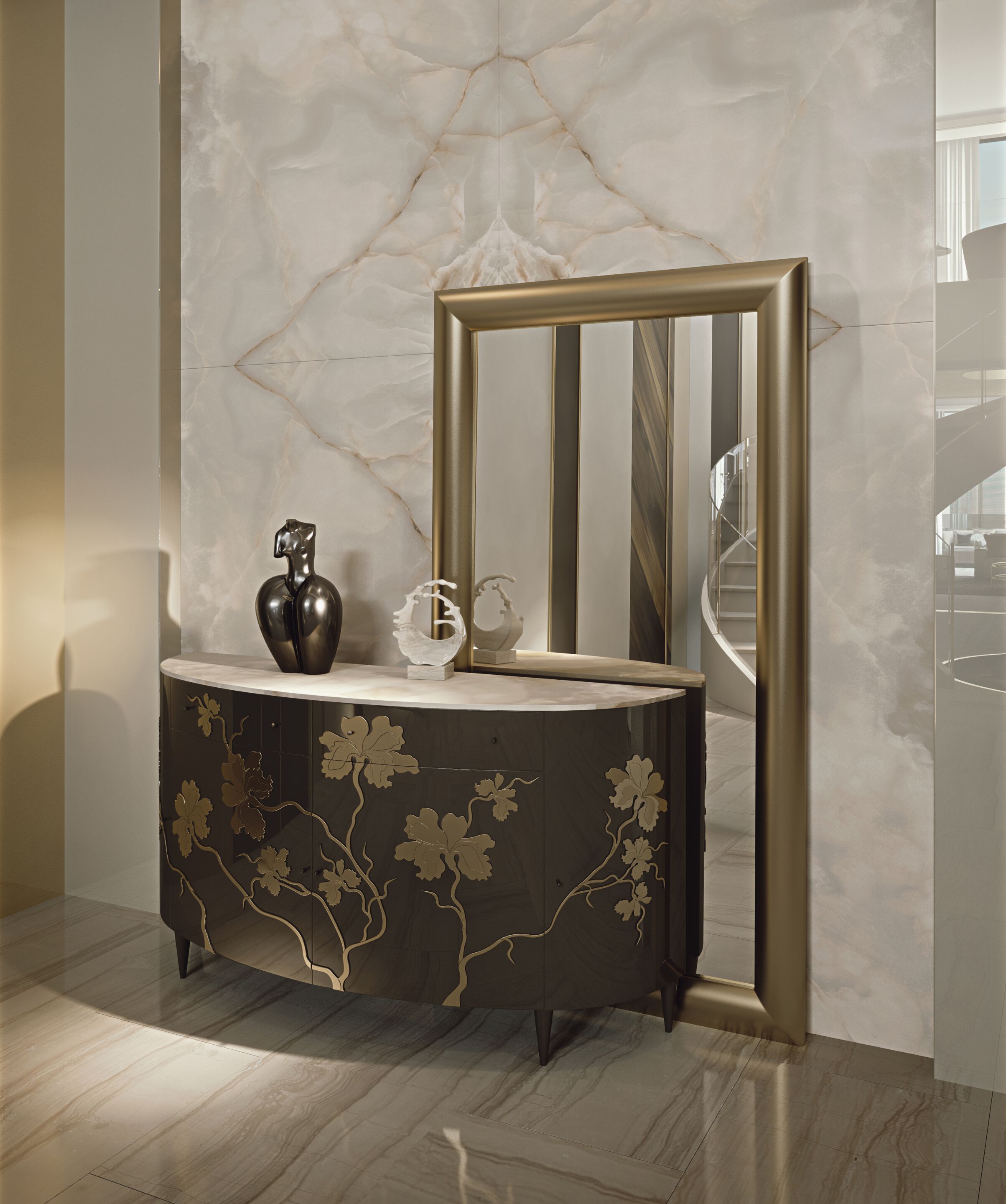 Деревянный шкаф с ящиками Bizzotto Italia Atmosphera ARCH-00048615 - Вид №2