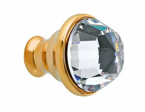 0Z5742.000.62 Ручка корпуса диаметром 23 мм с кристаллами сваровски Сатин никель