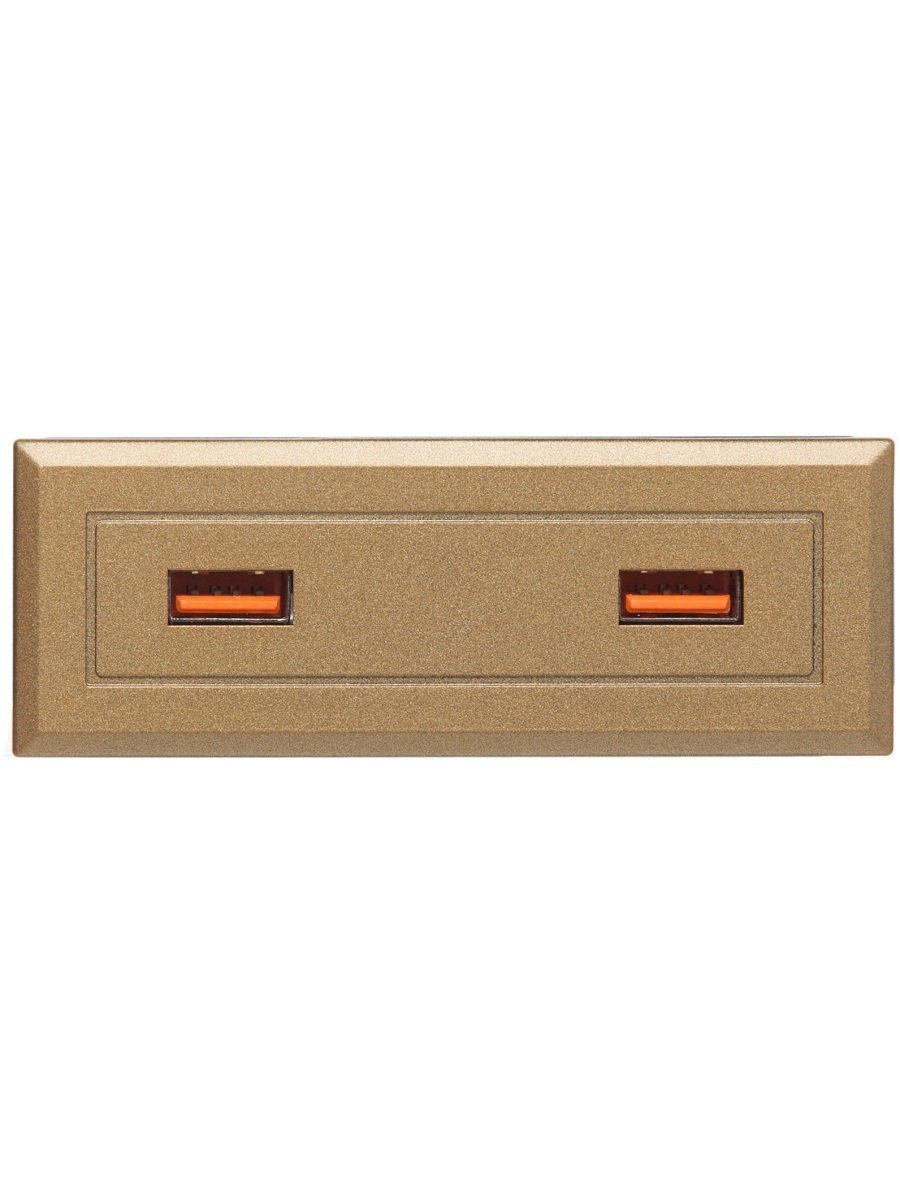 Блок электрических розеток Stripe 12023 Gold NAVAKO 
