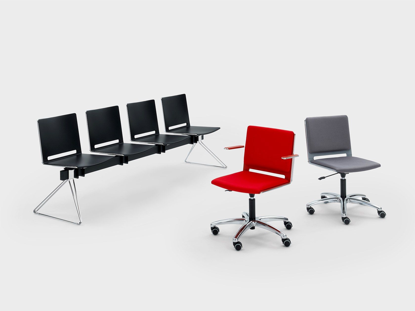 Офисное кресло из ткани с 5 спицами Viganò Daisy ARCH-00082411 - Вид №1