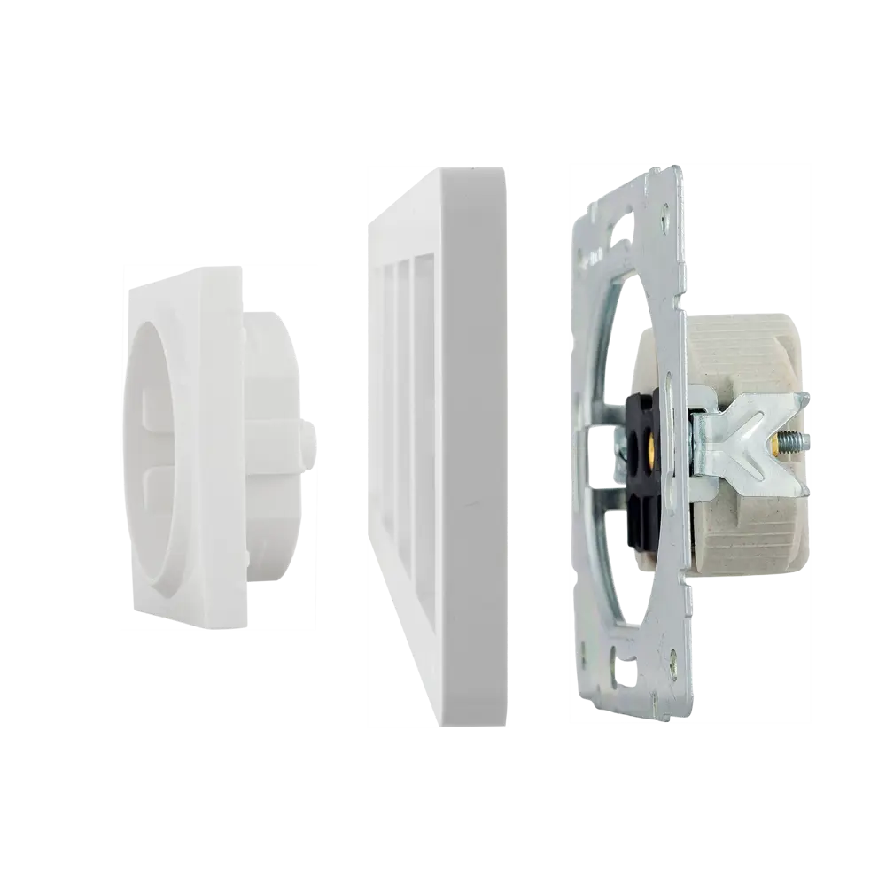 Рамка SYSTEME ELECTRIC W59 Deco для 4 розеток - белая защита 82593339 STLM-0030832 - Вид №3