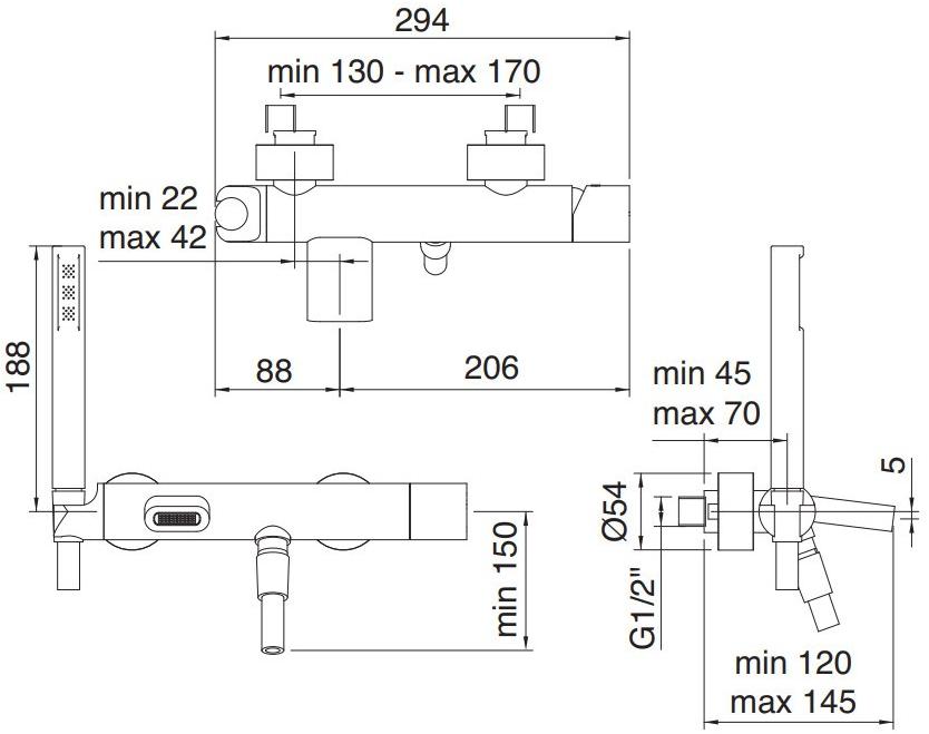 Rubinetterie Treemme Nanotech  5400  - Вид №2