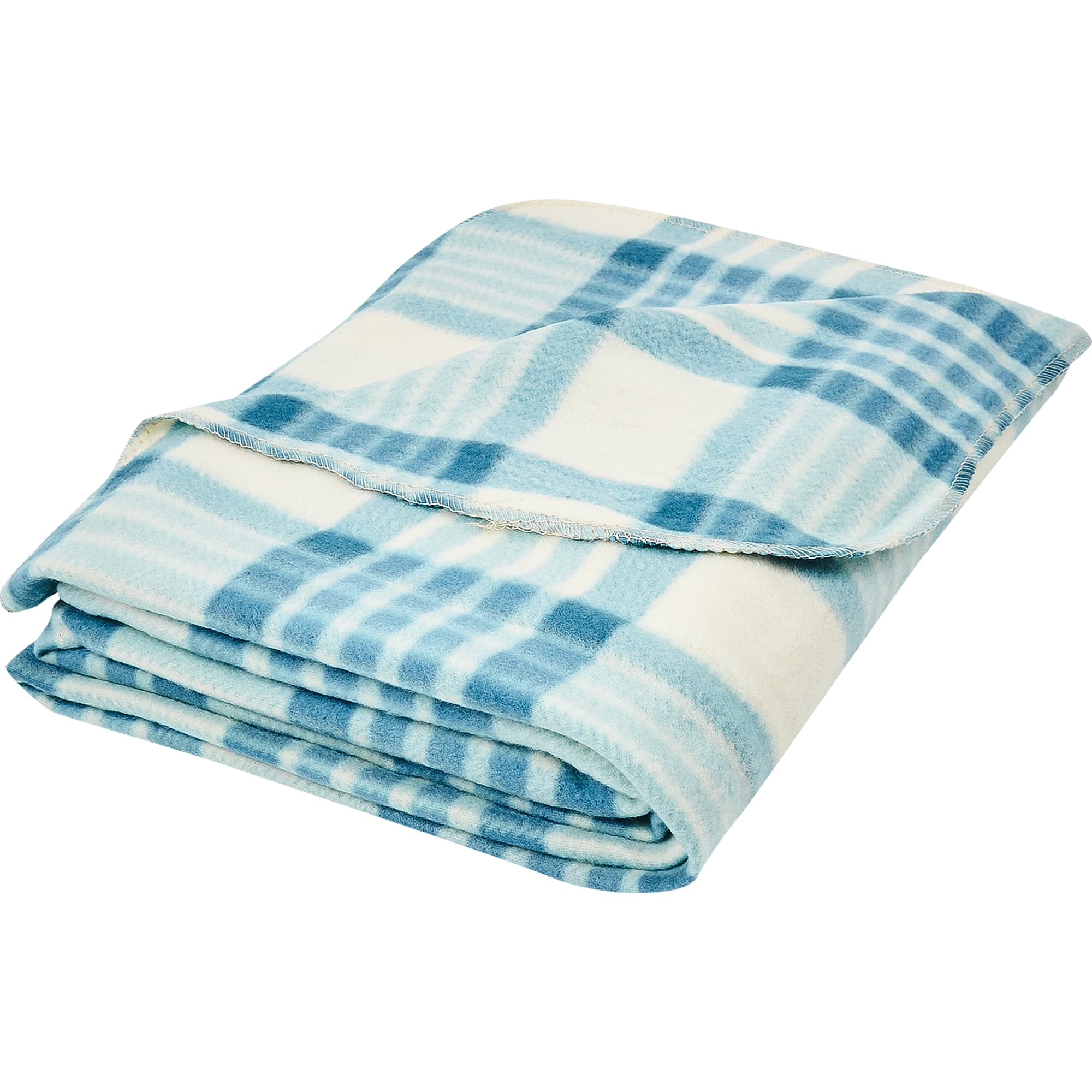 82564633 Плед Basic 130x170 см флис цвет бирюзовый Santreyd  - Вид №2