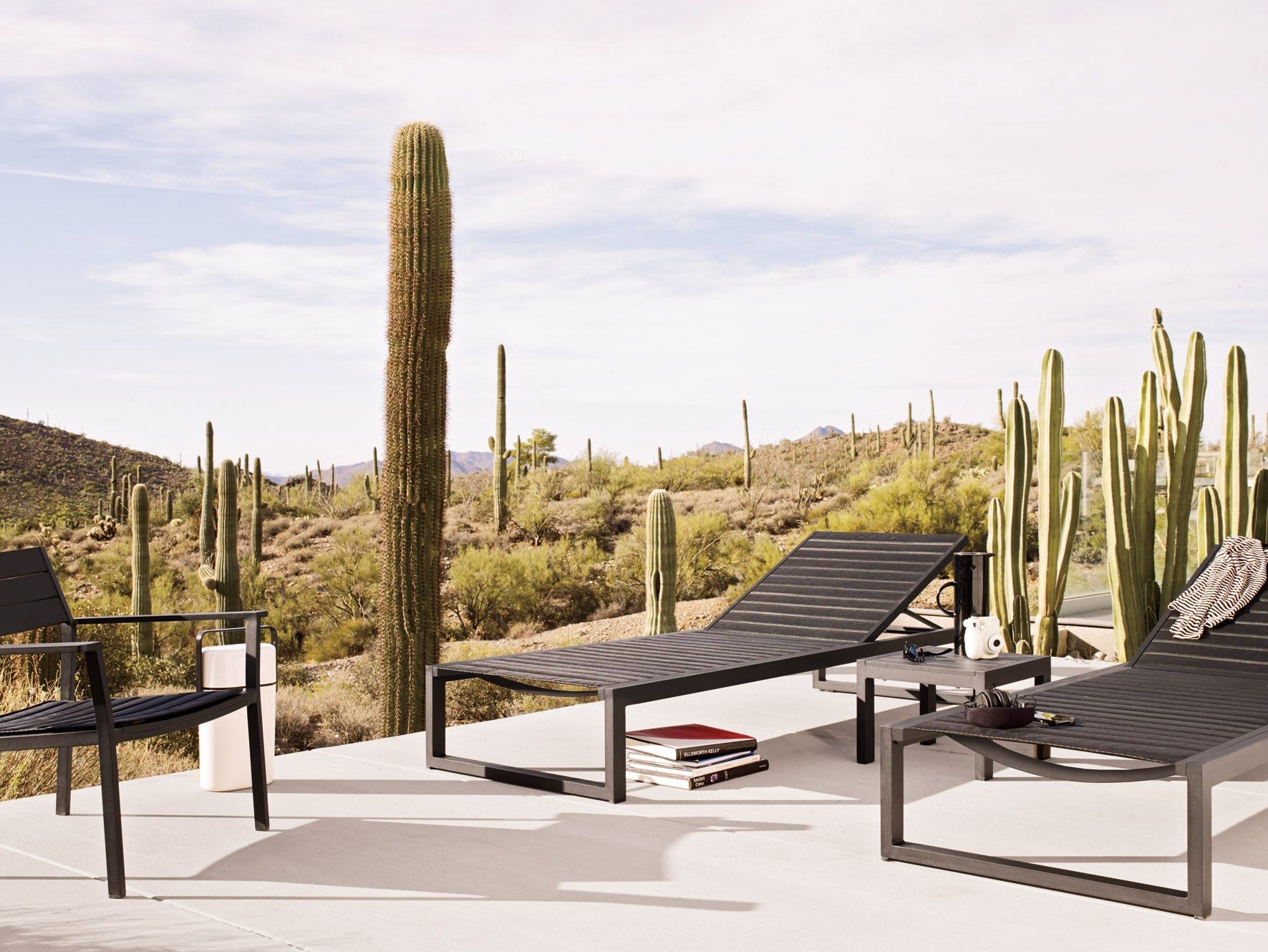 Квадратный алюминиевый журнальный столик с порошковым покрытием Case Eos ARCH-00115433 - Вид №10