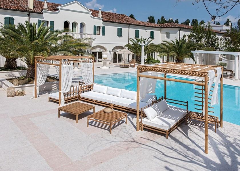 cbdesign Садовая кушетка из тика Woo system Tj 328b - Вид №15