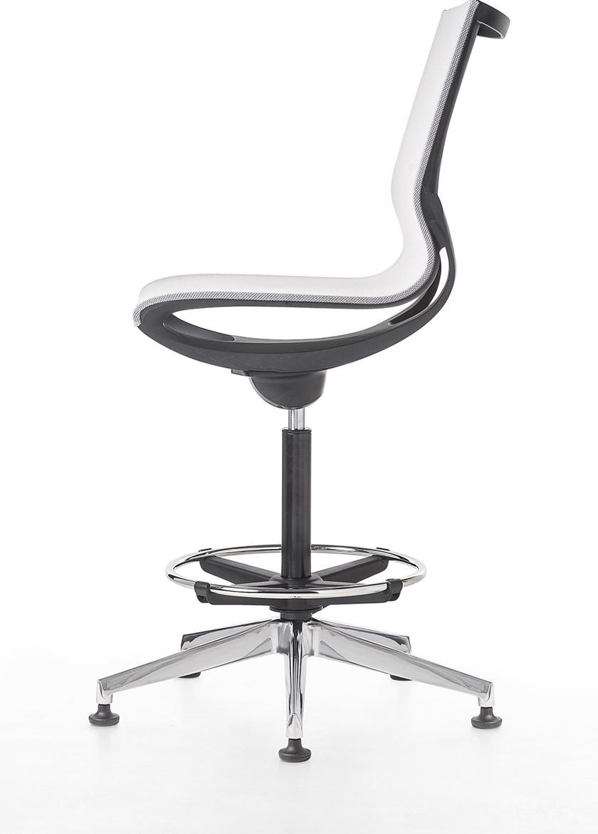 Kastel 5-спицевый офисный табурет с подставкой для ног Key line sun-id-1502507 - Вид №1