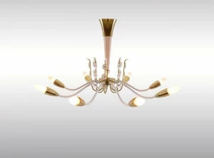 Woka Lamps Vienna Подвесной светильник в классическом стиле из дерева и стекла